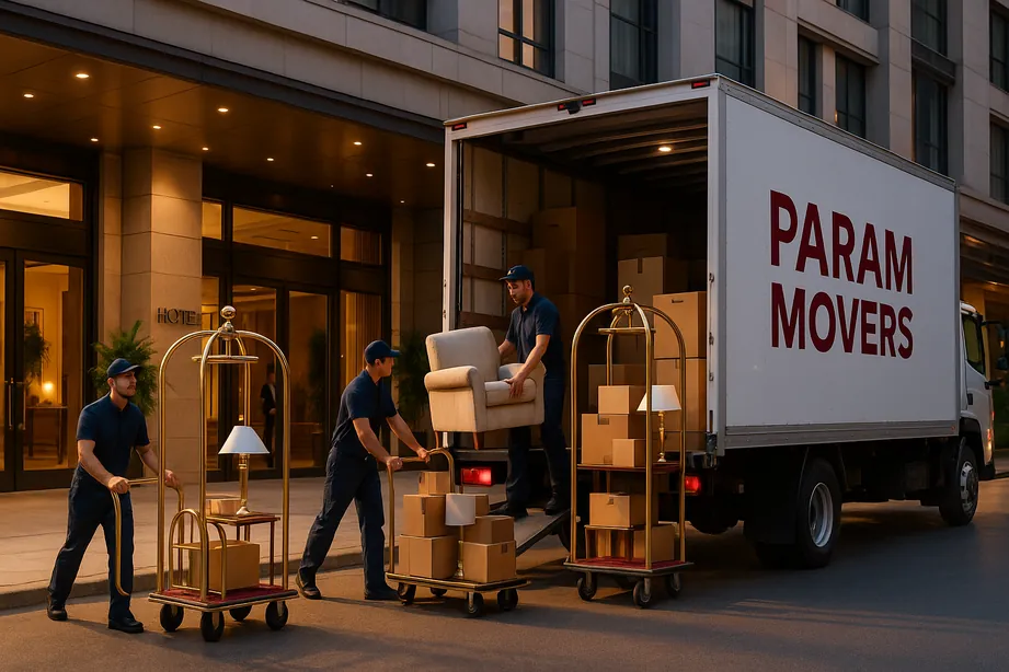 packing and transport Blackett