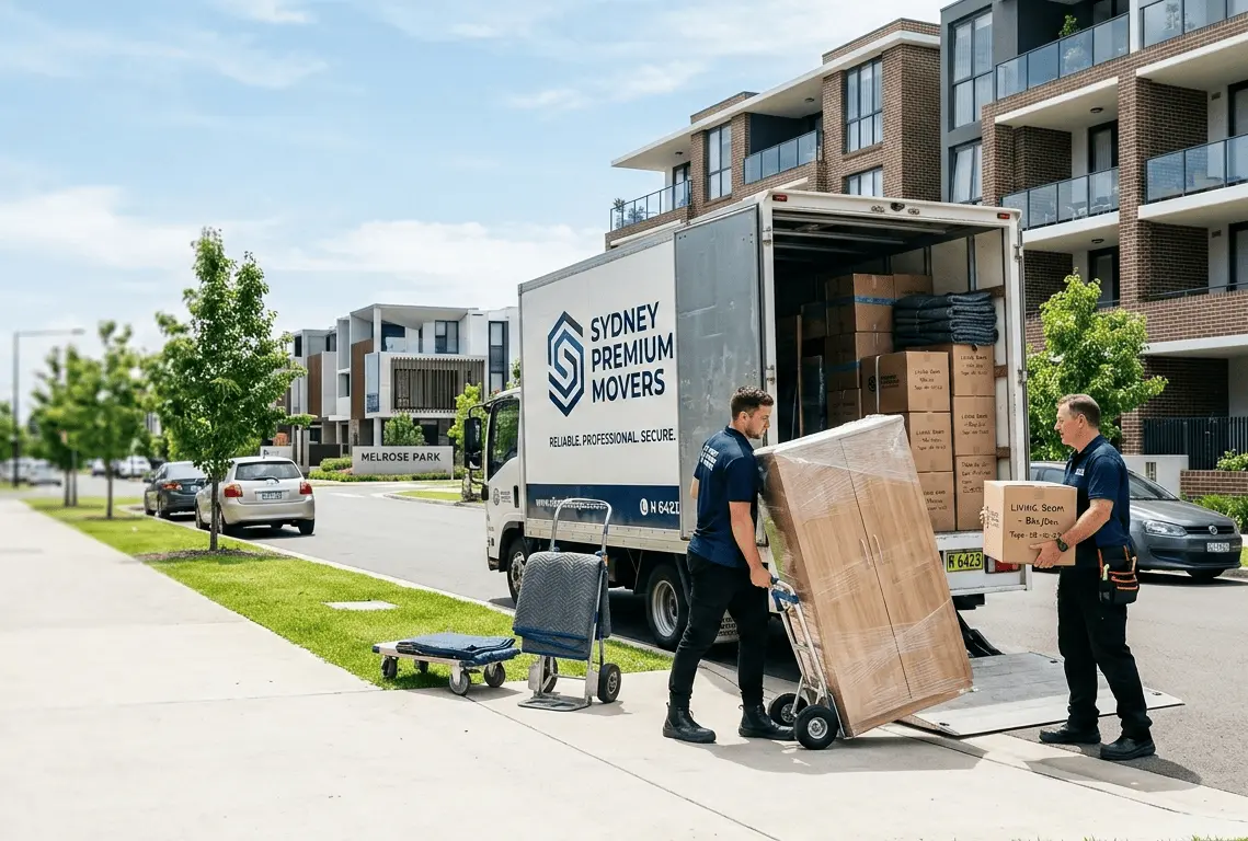 moving services Melrose Park Sydney